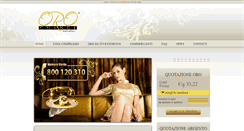 Desktop Screenshot of orochange.it